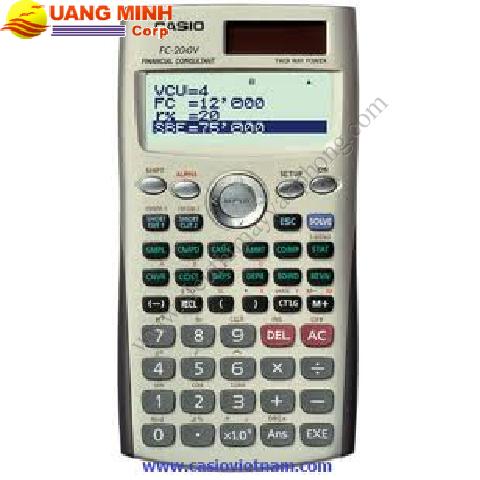 Máy tính tài chính Casio FC-200V